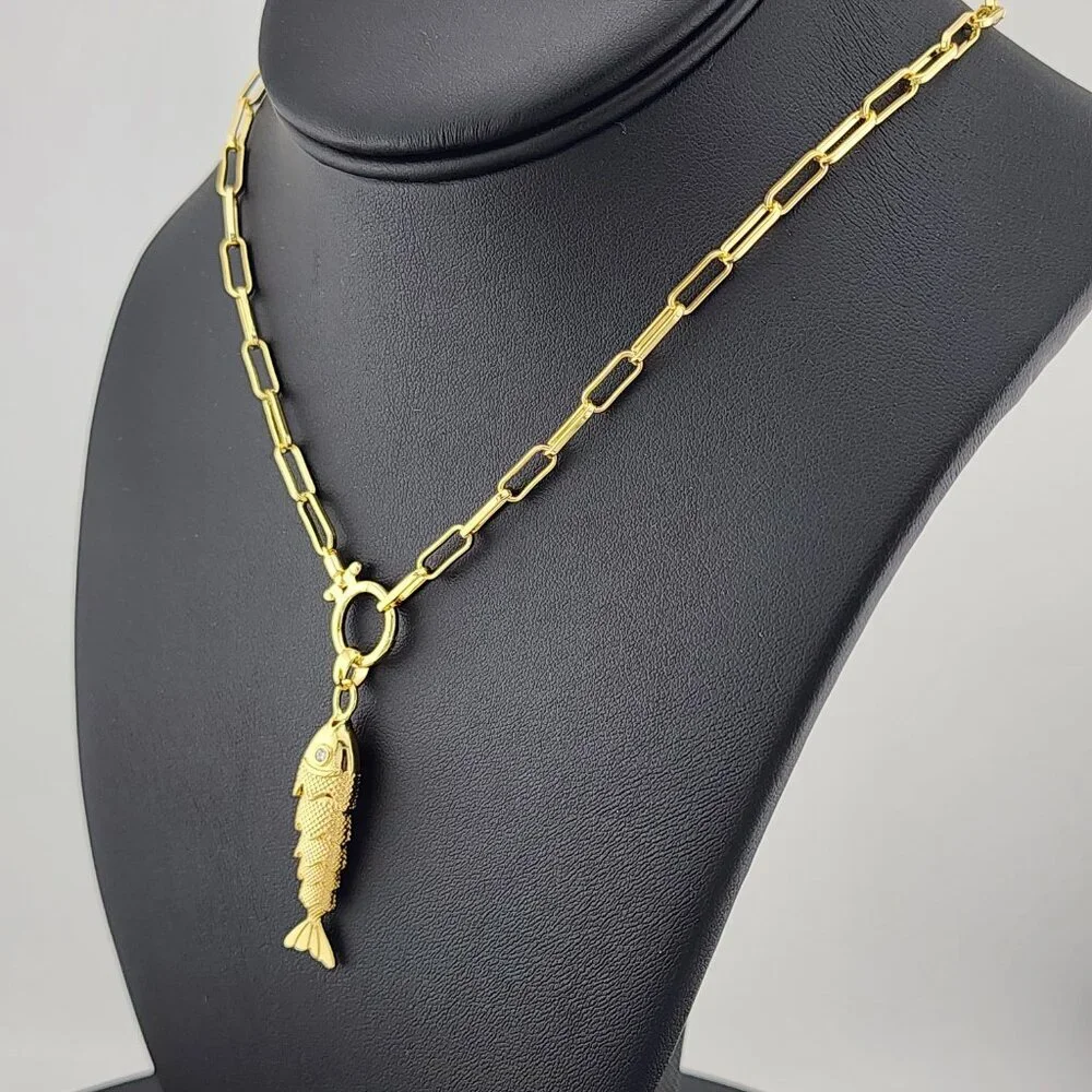 Perfect Gift – Brand New Fish Necklace for Ocean Lovers - Picture 2 of 7